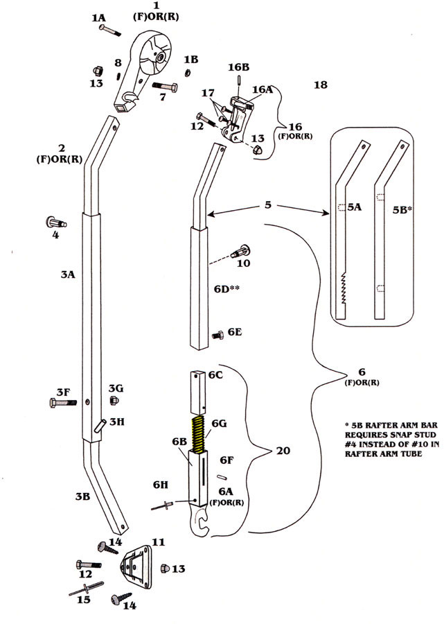 Zip Dee Awning Compression Spring 322110